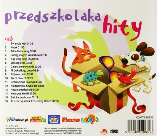 Przedszkolaka Hity 3 [CD]