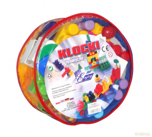 Klocki dydaktyczne 33 el. [KLOCKI]