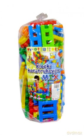 Klocki konstrukcyjne mix 80 el. [KLOCKI]