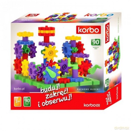 Klocki Korbo 90el. [KLOCKI]