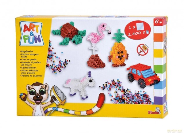 Koraliki prasowanki Simba art fun