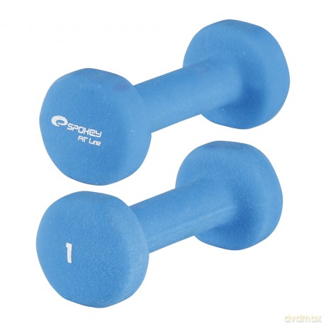Zestaw Hantli 2*1kg (niebieskie) [SPORT]