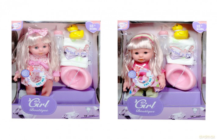 Lalka 14" na baterie