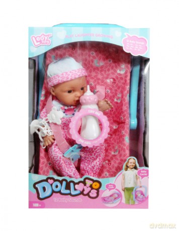 Lalka Dolly z nosidełkiem
