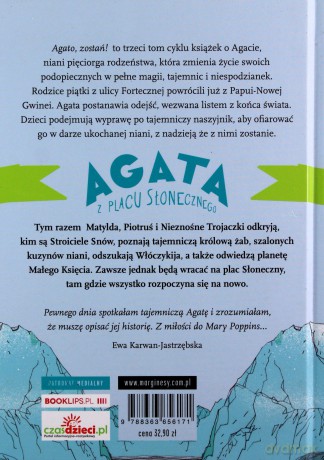 Agata Z Placu Słonecznego Agato Zostań Tom 3 - Ewa Karwan-Jastrzębska [KSIĄŻKA]