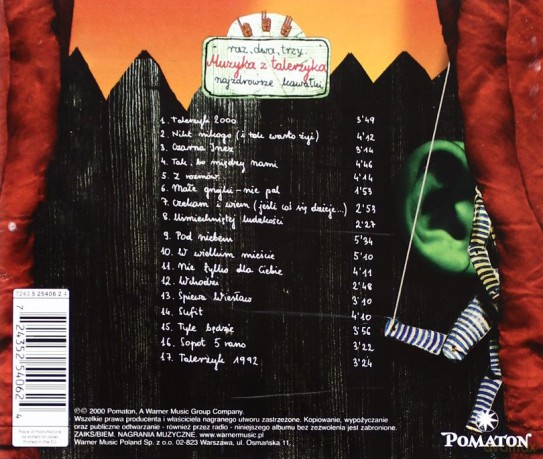 Raz, Dwa, Trzy: Muzyka Z Talerzyka [CD]