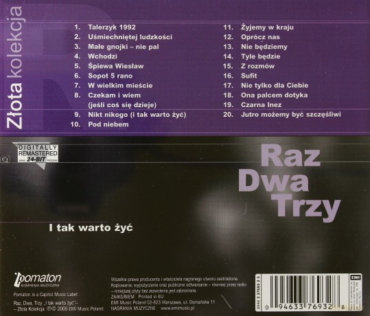 Raz, Dwa, Trzy: Złota Kolekcja [CD]