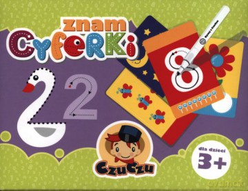 Czuczu Znam Cyferki 3+ [KSIĄŻKA]