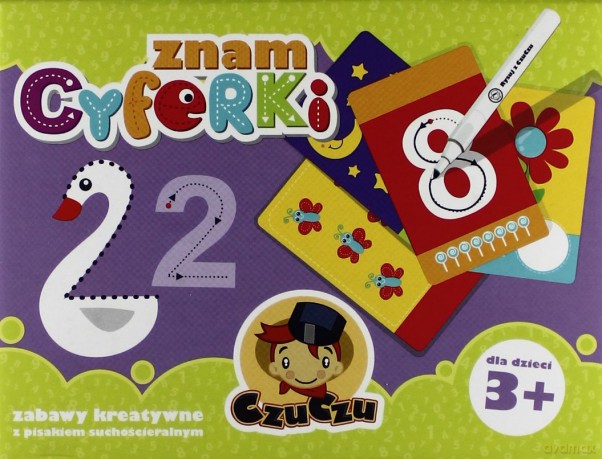 Czuczu Znam Cyferki 3+ [KSIĄŻKA]
