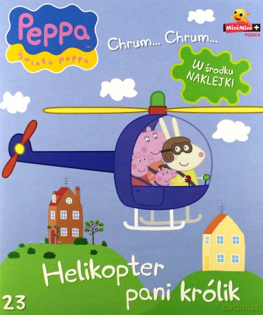 Helikopter Pani Królik Świnka Peppa Chrum Chrum 23 [KSIĄŻKA]