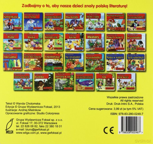 Hipopotam Klasyka Polska - Wanda Chotomska [KSIĄŻKA]