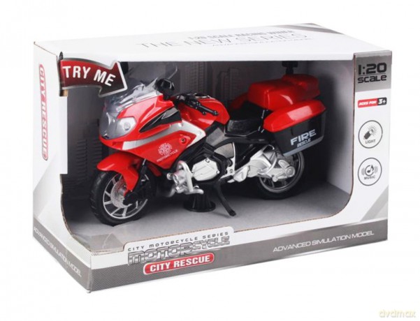 Motor z dźwiękiem oraz światłem
