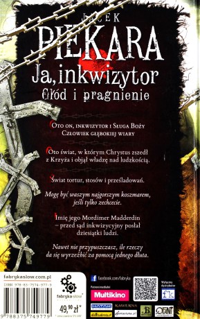 Ja Inkwizytor Głód I Pragnienie - Jacek Piekara [KSIĄŻKA]