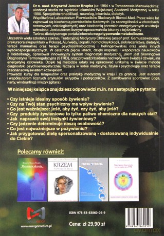 Jak Jeść Dieta Spersonalizowana - Krzysztof Krupka [KSIĄŻKA]