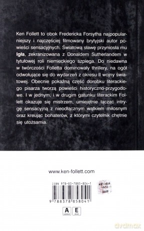 Klucz Do Rebeki - Ken Follett [KSIĄŻKA]