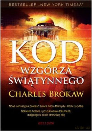 Kod Wzgórza Świątynnego - Charles Brokaw [KSIĄŻKA]