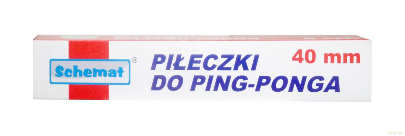 Piłeczki do ping-ponga 6 szt.