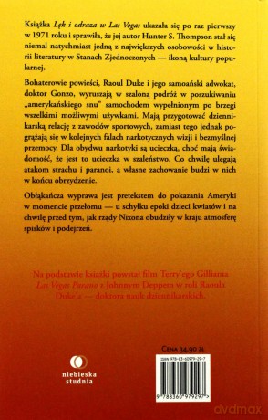 Lęk I Odraza W Las Vegas Wyd. 2013 - Hunter S. Thompson [KSIĄŻKA]