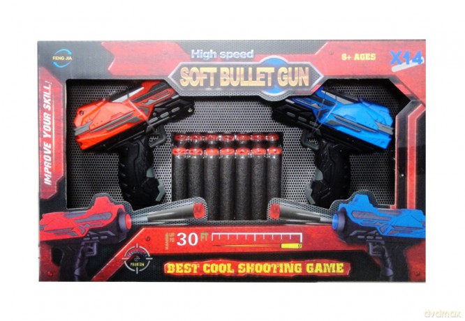 Pistolet 2 szt. na pociski
