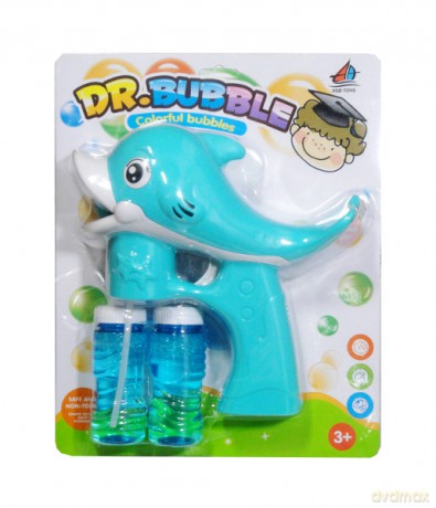 Pistolet na bańki mydlane delfin
