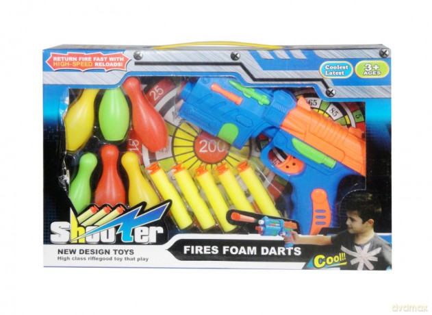 Pistolet z pociskami