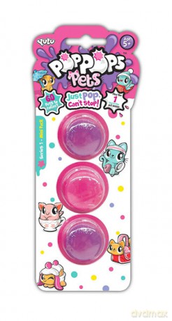 Pop Pops pets 3pak.