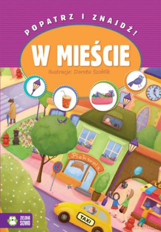 Popatrz i znajdz.W mieście