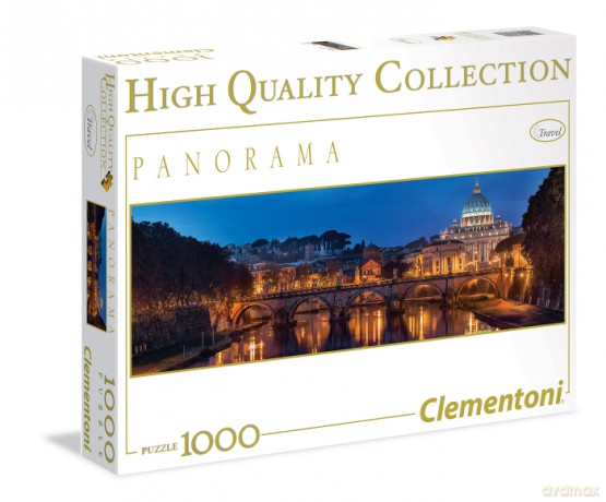 Puzzle 1000 el.Panorama Roma