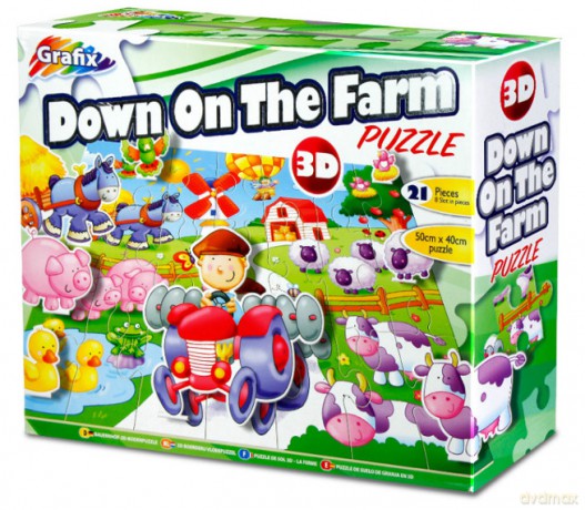Puzzle 3d Farma 469217