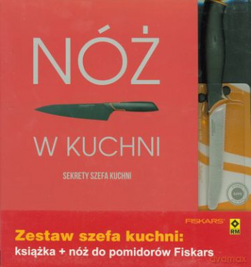 Nóż W Kuchni + Nóż Do Pomidorów Fiskars [KSIĄŻKA]
