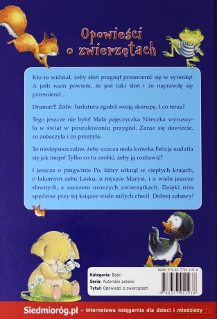 Opowieści O Zwierzętach - Ewa Mirkowska [KSIĄŻKA]