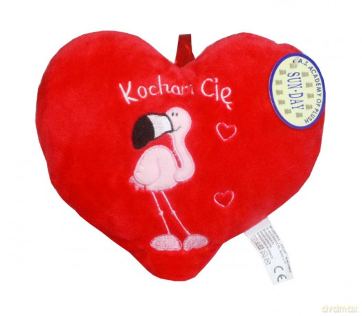 Serce 20 cm "Kocham Cię"