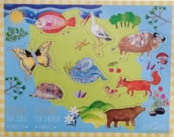 Polska Dla Dzieci Zwierzęta [PUZZLE]