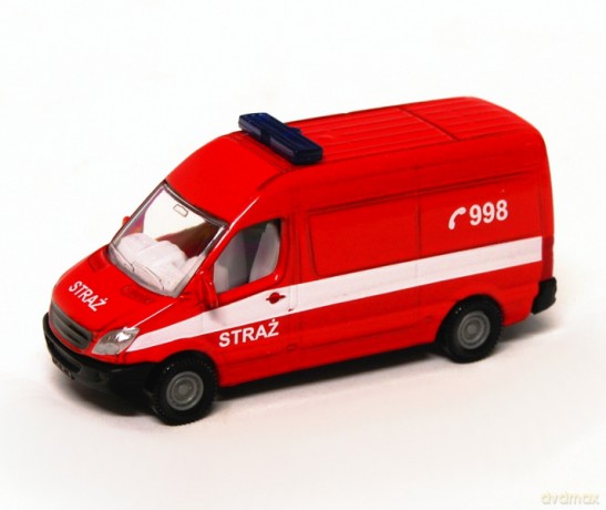 Siku seria 08 Van straż pożarna wersja polska