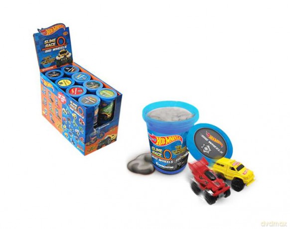 Slime z autkiem Hot Wheels