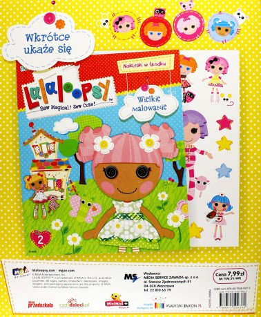 Przyjęcie Urodzinowe Lalaloopsy 1 [KSIĄŻKA]