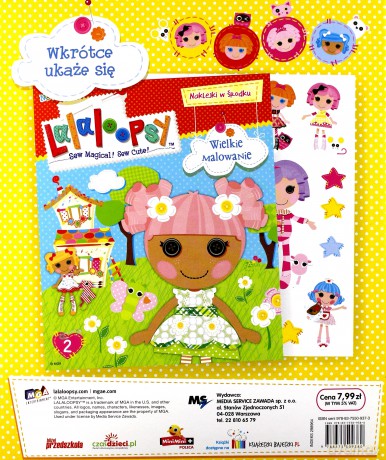 Przyjęcie Urodzinowe Lalaloopsy 1 [KSIĄŻKA]
