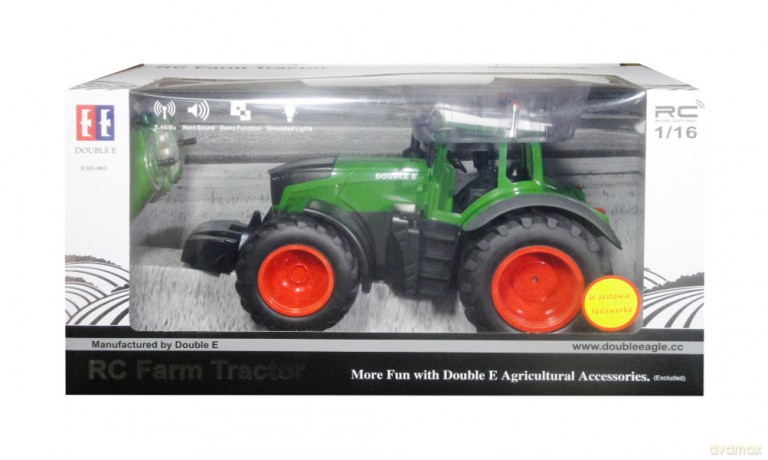 Traktor sterowany pilotem