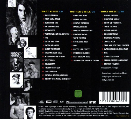 Red Hot Chili Peppers: Gift Pack - Limited Edition [2CD]+[DVD]