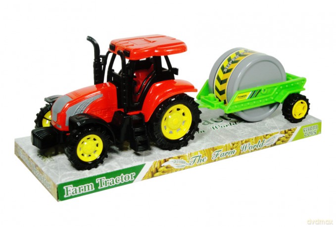 Traktor z maszyną
