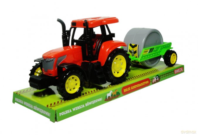 Traktor z maszyną polski moduł