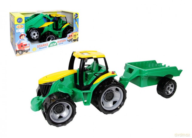 Traktor z przyczepą 93 cm