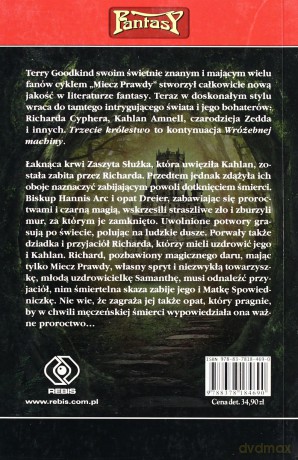 Trzecie Królestwo - Terry Goodkind, Lucyna Targosz [KSIĄŻKA]