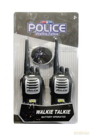 Walkie talkie z motywem policyjnym