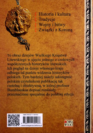 Wielkie Księstwo Litewskie - Alfredas Bumblauskas [KSIĄŻKA]