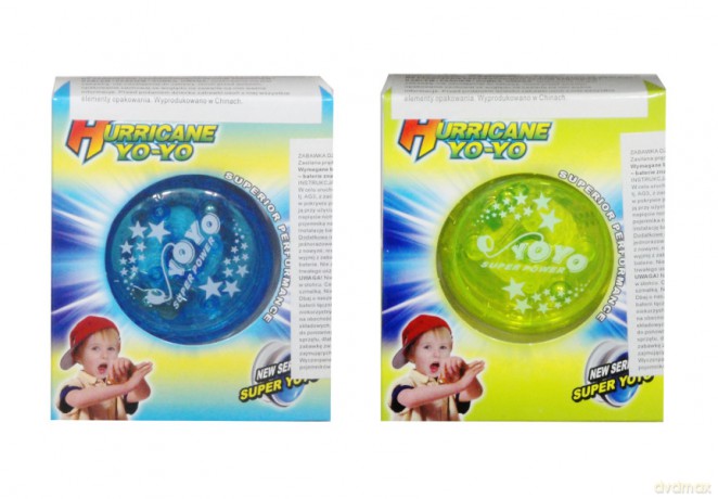 Yoyo świecące w pudełku