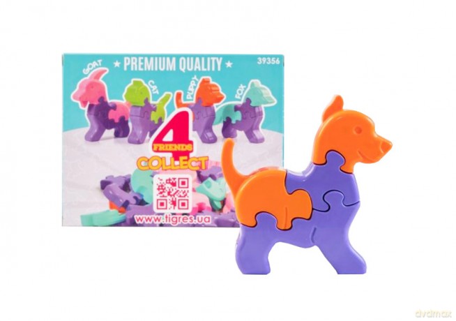Zabawka puzzle 3=D zwierzęta 395565