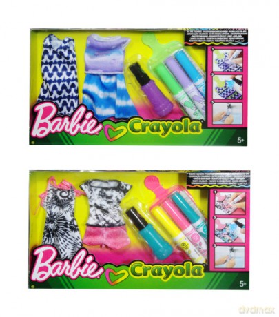 Zestaw do malowania ubranek Barbie