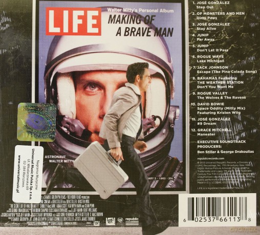 The Secret Life Of Walter Mitty soundtrack (Sekretne Życie Waltera Mitty) [CD]