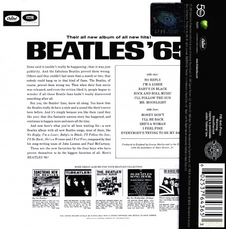 The Beatles: The Beatles '65 [CD]